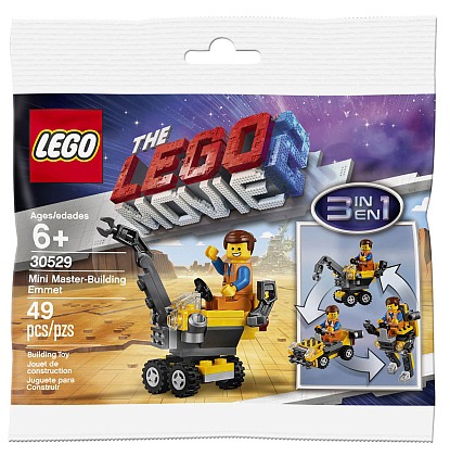 Betydelig generøsitet bestøver LEGO® 30529 Mini Master-Building Emmet - At The Playground