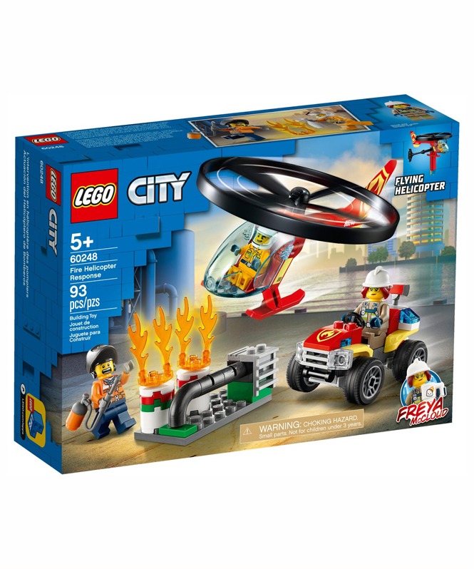 LEGO® 60248 Fire Helicopter Response - At The Playground